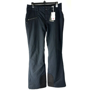 Obermeyer Malta Pant Ski Pants Snow Black Pockets Winter Women's Size 6 NWT